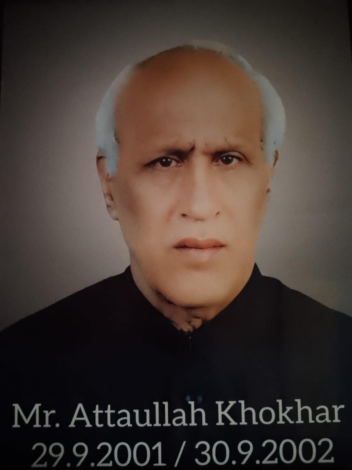 Mr. Attaullah Khokhar 